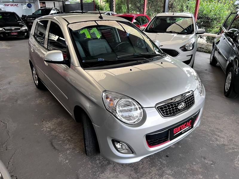 KIA MOTORS - PICANTO - 2010/2011 - Prata - R$ 29.900,00