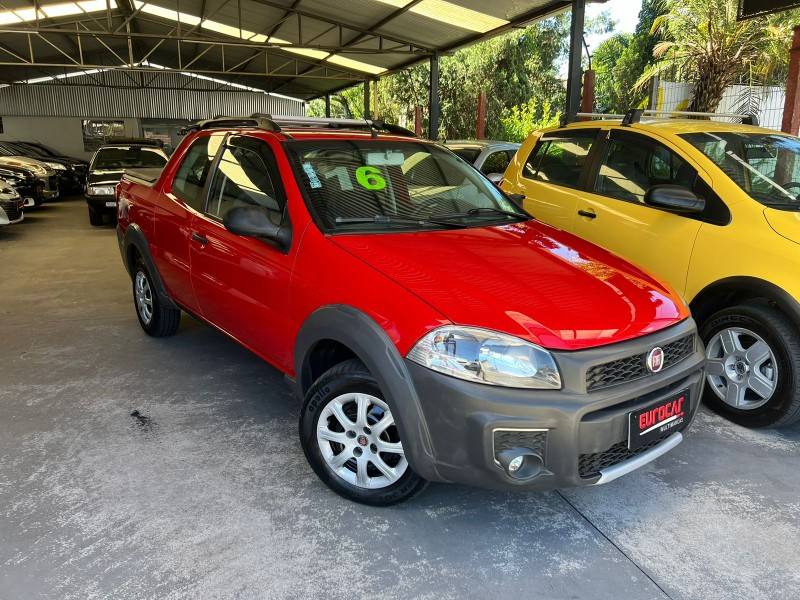 FIAT - STRADA - 2016/2016 - Vermelha - R$ 59.900,00