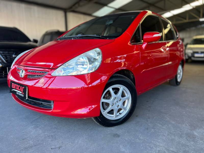 HONDA - FIT - 2007/2007 - Vermelha - R$ 38.900,00