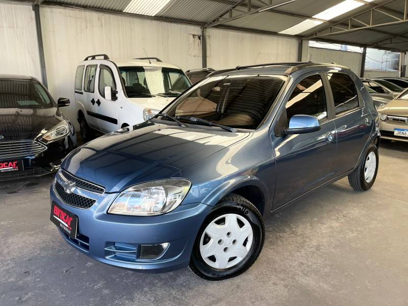 CHEVROLET - CELTA - 2013/2014 - Azul - R$ 34.900,00