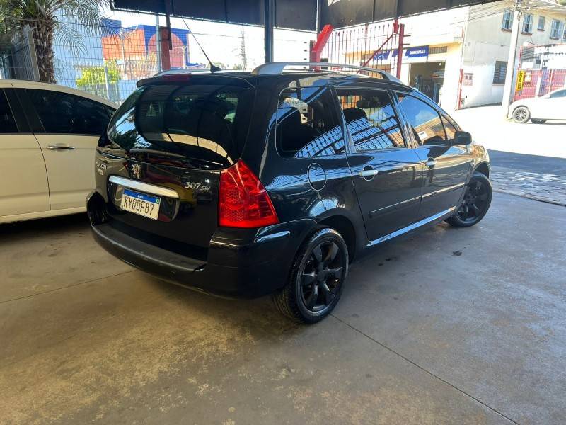 PEUGEOT - 307 - 2008/2008 - Preta - R$ 17.900,00