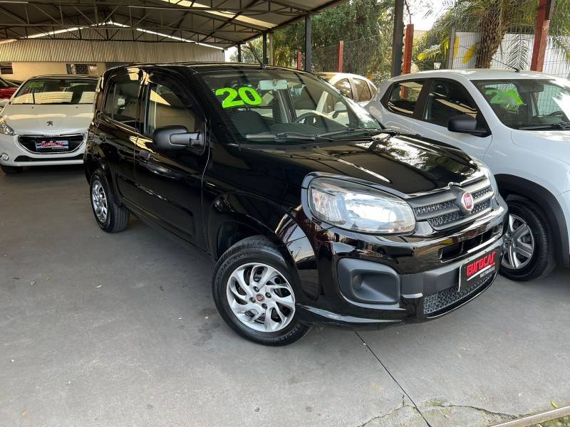 FIAT - UNO - 2020/2020 - Preta - R$ 41.900,00