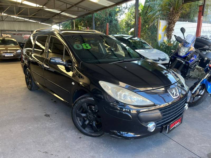 PEUGEOT - 307 - 2008/2008 - Preta - R$ 17.900,00