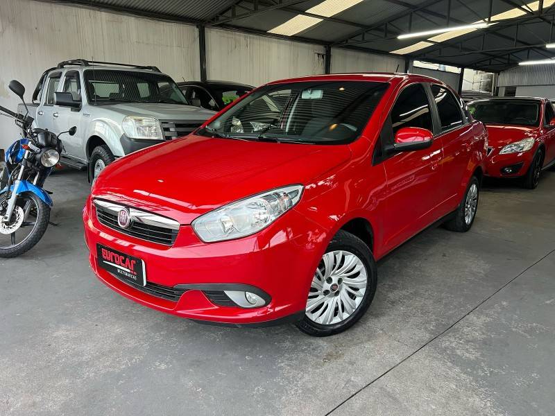 FIAT - GRAND SIENA - 2015/2015 - Vermelha - R$ 34.900,00