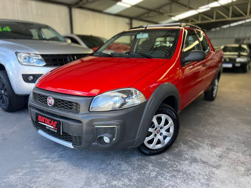 FIAT - STRADA - 2016/2016 - Vermelha - R$ 59.900,00